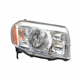 CarLights360: For Honda Pilot Headlight Assembly 2009 2010 2011 Passenger Side CAPA Certified For HO2519125 (CLX-M0-20-9015-00-9-CL360A1)
