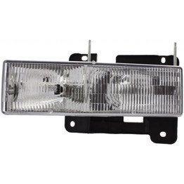 For Chevy Blazer Headlight Assembly 1992-1994 Driver Side DOT Certified Bulbs Included GM2502101 | 15034929 ;w/composite headlamps (CLX-M0-20-1669-00-1)