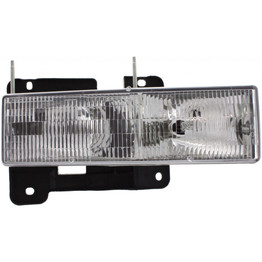 For Chevy Blazer Headlight Assembly 1992 1993 1994 Passenger Side DOT Certified Bulbs Included GM2503101 | 15034930 ;w/composite headlamps (CLX-M0-20-1668-00-1)