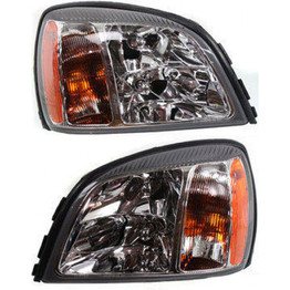 CarLights360: For 2000 2001 2002 Cadillac DeVille Headlight Assembly Driver and Passenger Side DOT Certified w/Bulbs - Replaces GM2502208 (PLX-M0-20-5856-00-1-CL360A1)