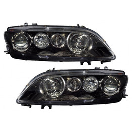 CarLights360: For 2006 2007 2008 Mazda 6 Headlight Assembly Driver and Passenger Side DOT Certified Halogen - Replaces MA2502134 MA2503134 (Vehicle Trim: i) (PLX-M0-20-6804-01-1-CL360A1)