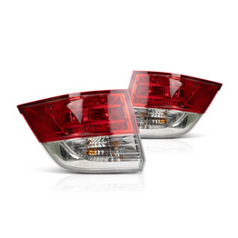 CarLights360: For 2014 2015 2016 2017 Honda Odyssey Tail Light Assembly Driver and Passenger Side DOT Certified w/Bulbs - Replaces HO2804104 HO2805104 (PLX-M0-11-6634-00-1-CL360A1)