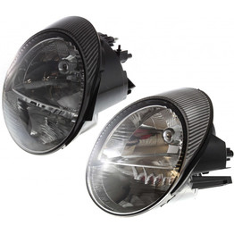 CarLights360: For 2003 2004 2005 Ford Thunderbird Headlight Assembly Driver and Passenger Side w/Bulbs - Replaces FO2502208 FO2503208 (PLX-M0-20-6424-00-CL360A1)