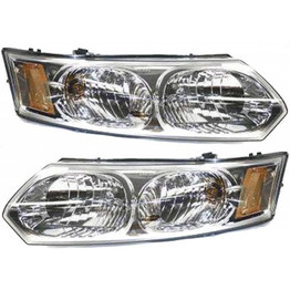 CarLights360: For 2003 2004 2005 2006 2007 Saturn Ion Headlight Assembly Driver and Passenger Side CAPA Certified w/Bulbs - Replaces GM2502231 (PLX-M0-20-6428-00-9-CL360A2)