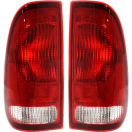 CarLights360: For 2004 Ford F-150 Heritage Tail Light Assembly Driver and Passenger Side CAPA Certified - Replaces FO2800117 FO2801117 (Extended Cab Pickup; Styleside ; Standard Cab Pickup; Styleside (PLX-M0-11-3190-01-9-CL360A1)