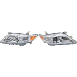 CarLights360: For 2010 2011 Toyota Camry Headlight Assembly Driver and Passenger Side DOT Certified  - Replaces TO2518125 (Vehicle Trim: GAS; JAPAN BUILT) (PLX-M0-20-9090-01-1-CL360A1)