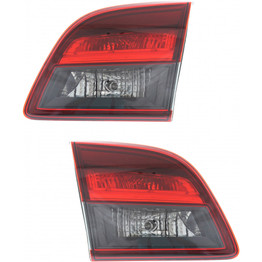CarLights360: For 2013 2014 2015 Mazda CX-9 Tail Light Assembly Driver and Passenger Side DOT Certified w/Bulbs - Replaces MA2802109 MA2803109 (PLX-M0-17-5414-00-1-CL360A1)