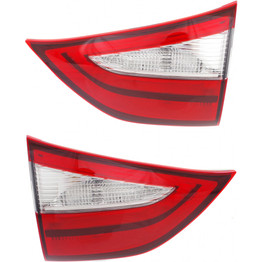 CarLights360: For 2015 16 17 18 2019 Toyota Sienna Tail Light Assembly Driver and Passenger Side CAPA Certified w/Bulbs - Replaces TO2802117 TO2803117 (Vehicle Trim: Base ; CE ; LE ; Limited ; L ; XLE) (PLX-M0-17-5544-00-9-CL360A1)