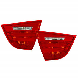 CarLights360: For 2009 2010 2011 BMW 335d Tail Light Assembly Driver and Passenger Side DOT Certified w/Bulbs - Replaces BM2802105 (Vehicle Trim: Sedan) (PLX-M0-17-0390-00-1-CL360A5)