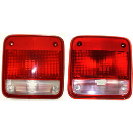 CarLights360: For 2000 2001 2002 2003 Chevy Tahoe Tail Light Assembly Driver and Passenger Side DOT Certified w/Bulbs Replaces GM2800143 GM2801143 4.8L V8 294 CID ; 5.3L V8 5328cc 325 CID (PLX-M0-11-5354-00-1-CL360A3)