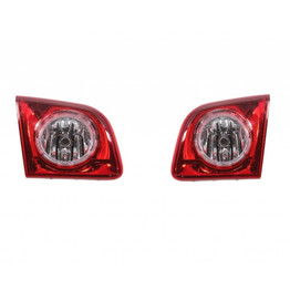 CarLights360: For 2008 2009 2010 2011 2012 Chevy Malibu Tail Light Assembly Driver and Passenger Side DOT Certified w/Bulbs Replaces GM2882109 (PLX-M0-17-5272-00-1-CL360A1)