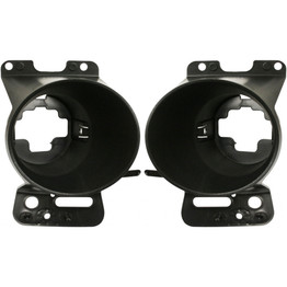 Karparts360 Replacement For Lin-coln Ma-rk LT Foglight Housing 2006 2007 2008 Pair Driver and Passenger Side Replaces FO2600101 + FO2601101 (PLX-M1-329-1701L-UD-CL360A2)