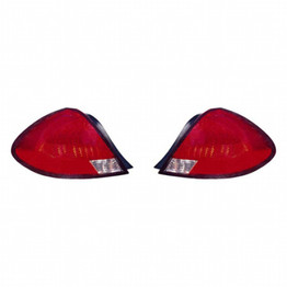 CarLights360: For Ford Taurus Tail Light 2003 Pair Driver and Passenger Side For FO2800193 + FO2801193 (PLX-M1-329-1903L-US-2-CL360A1)