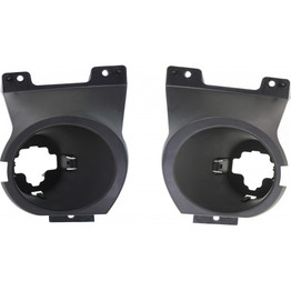 CarLights360: For Ford F-150 Fog Light Housing 2011 2012 2013 2014 Pair Driver and Passenger Side For FO2602102 + FO2603102 (PLX-M1-329-1705L-UD-CL360A1)