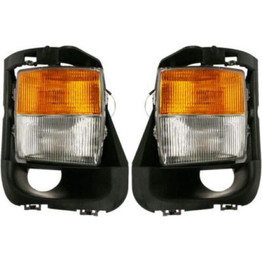 CarLights360: For Cadillac CTS Fog Light 2004 05 06 2007 Pair Driver and Passenger Side | GM2592153 + GM2593153 (PLX-M1-331-2008L-AQ-CL360A1)