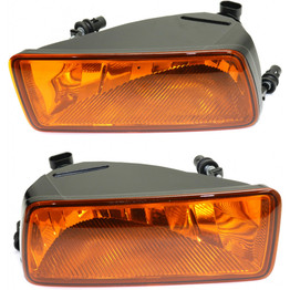 CarLights360: For Ford Explorer Fog Light 2007 2008 2009 Pair Driver and Passenger Side For For FO2592225 + FO2593225 (PLX-M1-329-2030L-AS-Y-CL360A1)