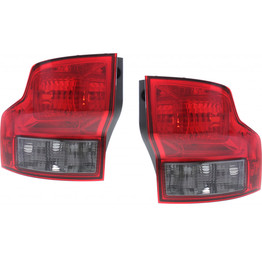 CarLights360: For Honda Element Tail Light 2009 2010 2011 Pair Driver and Passenger Side Replaces HO2818144 + HO2819144 (PLX-M1-316-1990L-US1-CL360A1)