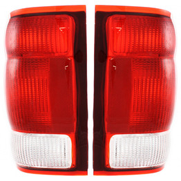 CarLights360: For Ford Ranger Tail Light 2000 Pair Driver and Passenger Side Replaces FO2800149 | FO2801149 (PLX-M1-330-1935L-US-CR-CL360A1)
