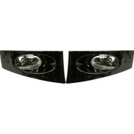 CarLights360: For Honda Fit Fog Light 2007 2008 Pair Driver and Passenger Side Replaces HO2592118 + HO2593118 (PLX-M1-316-2023L-AS-CL360A1)