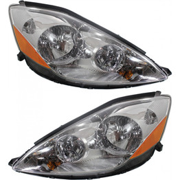 For Toyota Sienna 2006-2010 Headlight Assembly W/HID Type Pair Driver and Passenger Side (DOT Certified) TO2502175, TO2503175 (PLX-M1-311-1196LMAFHM)