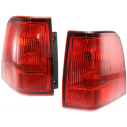 Karparts360 Replacement For Lin-coln Na-vigator Tail Light 2003 2004 2005 2006 Pair Driver and Passenger Side Replaces FO2804102 | FO2805102 (PLX-M1-330-1974L-US-CL360A1)