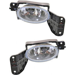 CarLights360: For Honda Accord Crosstour Fog Light 2010 Pair Driver and Passenger Side Replaces HO2592125 + HO2593125 (PLX-M1-316-2043L-AS-CL360A1)
