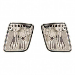 CarLights360: For Mercury Mariner Fog Light 2006 07 08 09 10 2011 Pair Driver and Passenger Side W/ Bulbs Replaces FO2594103 | FO2595103 (PLX-M1-330-2019L-AS-CL360A1)