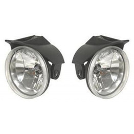 CarLights360: For Dodge Stratus Fog Light 2001 2002 2003 Driver & Passenger Side Pair DOT Certified For CH2592122 + CH2592122 (PLX-M1-332-2021N-AF-CL360A5)