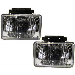 For 2004-2012 Chevy Colorado Fog Lights Driver and Passenger Side | Pair | GM2592135, GM2592135 | 15898306, 15898306
