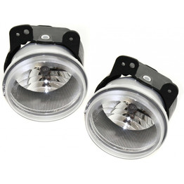 CarLights360: For Dodge Magnum Fog Light 2005 2006 2007 Driver and Passenger Side | Pair | DOT Certified | Replacement For CH2590109 + CH2590109