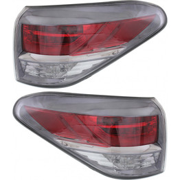 For Lexus RX350/RX450h Tail Light Assembly Unit 2013 2014 2015 Pair Driver and Passenger Side DOT Certified (PLX-M1-323-1912LKUF7)