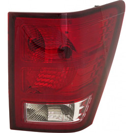 CarLights360: For 2007 2008 2009 2010 JEEP GRAND CHEROKEE Tail Light Assembly Passenger Side w/Bulbs - (CAPA Certified) Replacement for CH2801172 (CLX-M1-332-1950R-AC-CL360A2)