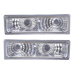 For Chevy/GMC C/K 2010 Truck 1988-1993 Parking Signal COMP. Type Diamond Pair Driver and Passenger Side GM2522119 (CLX-M1-331-1612PXUS6)