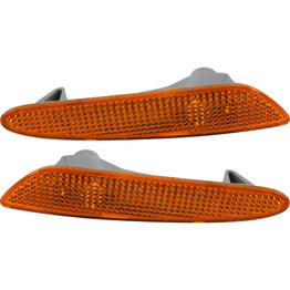 CarLights360: For Mercedes-Benz E320 Side Marker Light 2003 2004 2005 2006 Pair Driver and Passenger Side DOT Certified For MB2532100 | MB2533100 (PLX-M1-339-1404L-UF-CL360A1)