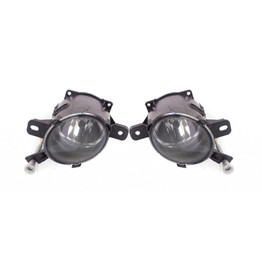 CarLights360: For Chevy Malibu Fog Light 2013 2014 2015 Pair Driver and Passenger Side w/ Bulbs CAPA Certified GM2592301 + GM2593301 (PLX-M1-334-2038L-AC-CL360A2)