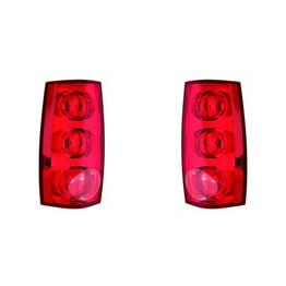 CarLights360: For GMC Yukon XL 1500 Tail Light 2012 2013 2014 Driver and Passenger Side Pair DOT Certified GM2800267 + GM2801267 (PLX-M1-334-1968L-AFN-CL360A1)