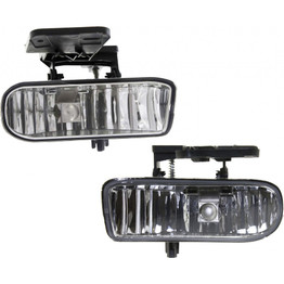 CarLights360: For GMC Yukon Fog Light 2000-2006 Driver and Passenger Side Pair DOT Certified GM2592110 + GM2593110 (PLX-M1-334-2002L-AF-CL360A1)