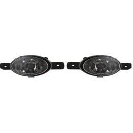 CarLights360: For Infiniti M45 Fog Light 2008 2009 2010 Pair Driver and Passenger Side w/ Bulbs DOT Certified Replaces NI2592122 + NI2593122 (PLX-M1-550-2008L-AF-CL360A4)