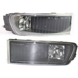 CarLights360: For Saab 9-3 Fog Light 2004 Pair Driver and Passenger Side | w/ Bulbs | DOT Certified | SB2592102 + SB259-3102 (PLX-M1-371-2001L-AF-CL360A1)