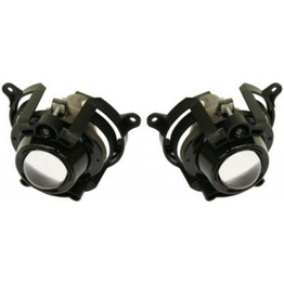 CarLights360: For Chevy Malibu Fog Light 2008 09 10 11 2012 Driver and Passenger Side | Pair | w/ Bulbs | DOT Certified GM2590106 + GM2590106