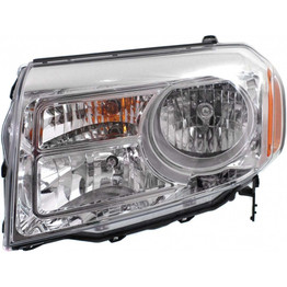 CarLights360: For 2012 2013 2014 2015 HONDA PILOT Head Light Assembly Driver Side w/Bulbs - (DOT Certified) Replacement for HO2502147 (CLX-M1-316-1166L-AF-CL360A1)