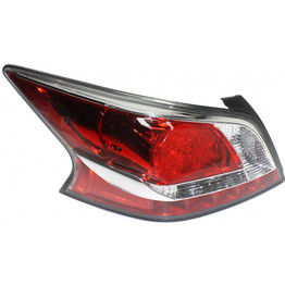 CarLights360: For 2014 2015 NISSAN ALTIMA Tail Light Assembly Driver Side w/Bulbs - (DOT Certified) Replacement for NI2800204 (CLX-M1-314-1978L-AF-L6-CL360A1)