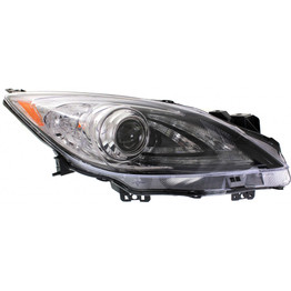 For Mazda 3 2010-2013 Headlight Assembly Unit w/o Auto Level Control w/Daytime Running Lights HID Type Passenger w/o bulbs and ballast (CLX-M1-315-1139RMUSHD2)