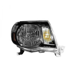 For Toyota TACMA 05-08 Headlight Unit Black BEZEL Passenger Side Replaces TO2505117 (CLX-M1-311-1186P-US2)