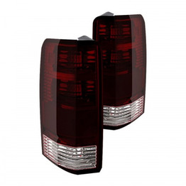 Xtune For Dodge Nitro 2007-2011 Tail Lights Pair Red Smoked ALT-JH-DNIT07-OE-RSM | 9031199