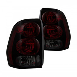 Xtune For Chevy Trailblazer 2002-2009 Tail Lights Pair Red Smoked ALT-JH-CTB02-OE-RSM | 9029806