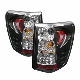Spyder For Jeep Grand Cherokee 1999-2004 LED Tail Lights Pair Version 2 Black | 5005663