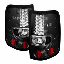 Spyder For Ford F-150 2004-2008 LED Tail Lights Pair Black ( Heritage/SVT) | 5003249