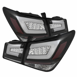 Spyder For Chevy Cruze Limited 2016 Tail Lights Pair Light Bars Black | 5076595