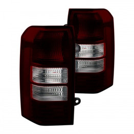 Xtune For Jeep Patriot 2008-2013 Tail Lights Pair Red Smoked OEM ALT-JH-JPA08-OE-RSM | 9031694